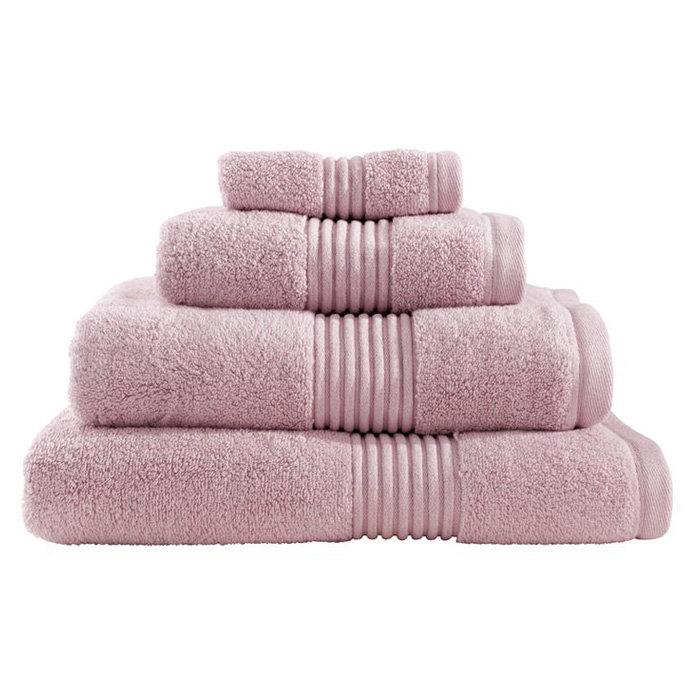Zero Twist Bath Sheet in Blush