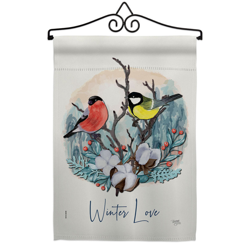 Double Sided 18.5'' H x 13'' W Polyester Animal Flag Set
