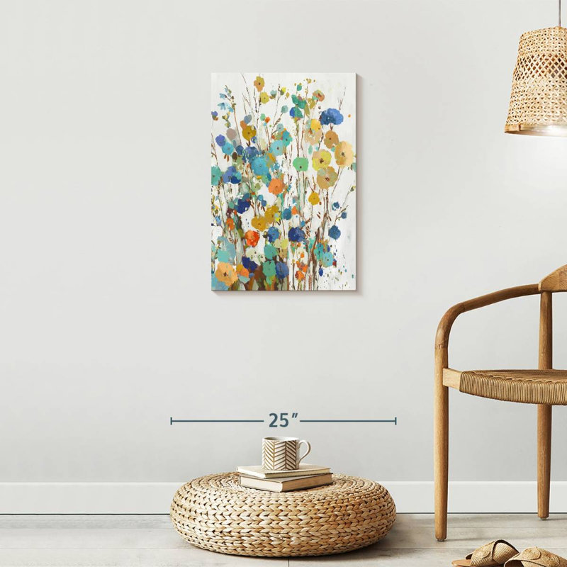 Spring Garden I, 24" H x 16" W