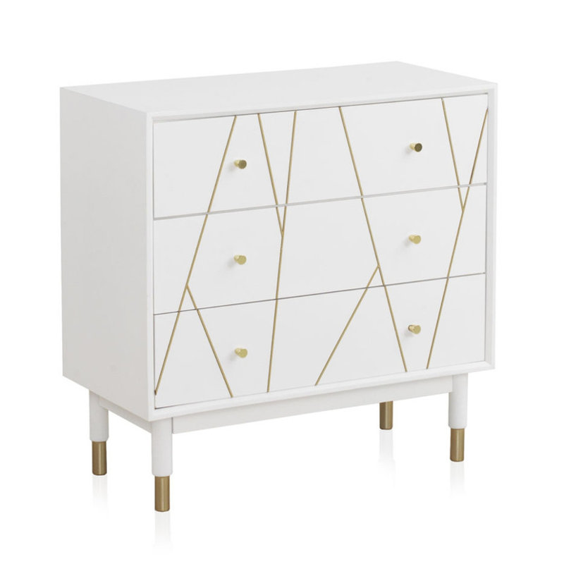 Harldson 40 cm W Chest of 3 Drawers