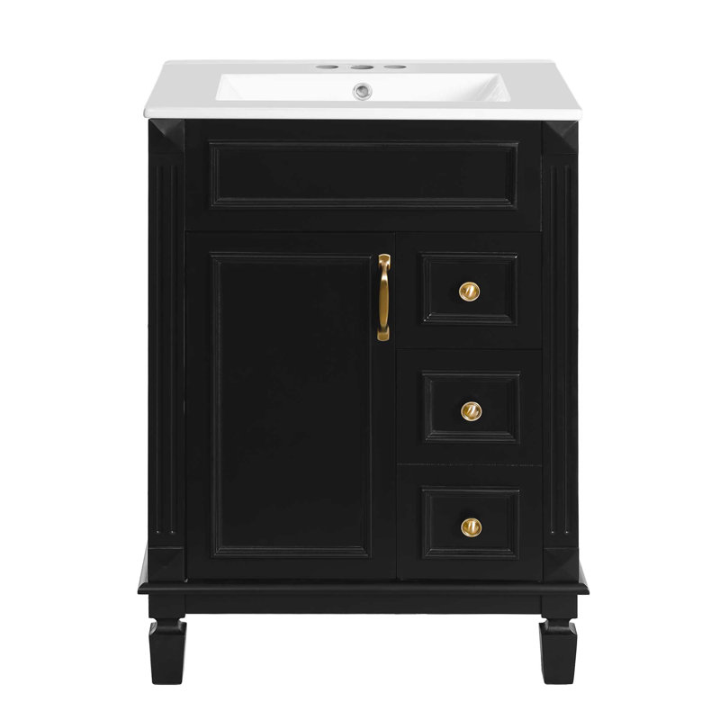 Bathroom Vanity, Black