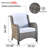 Peridot Wicker Outdoor Lounge Chair-68205985