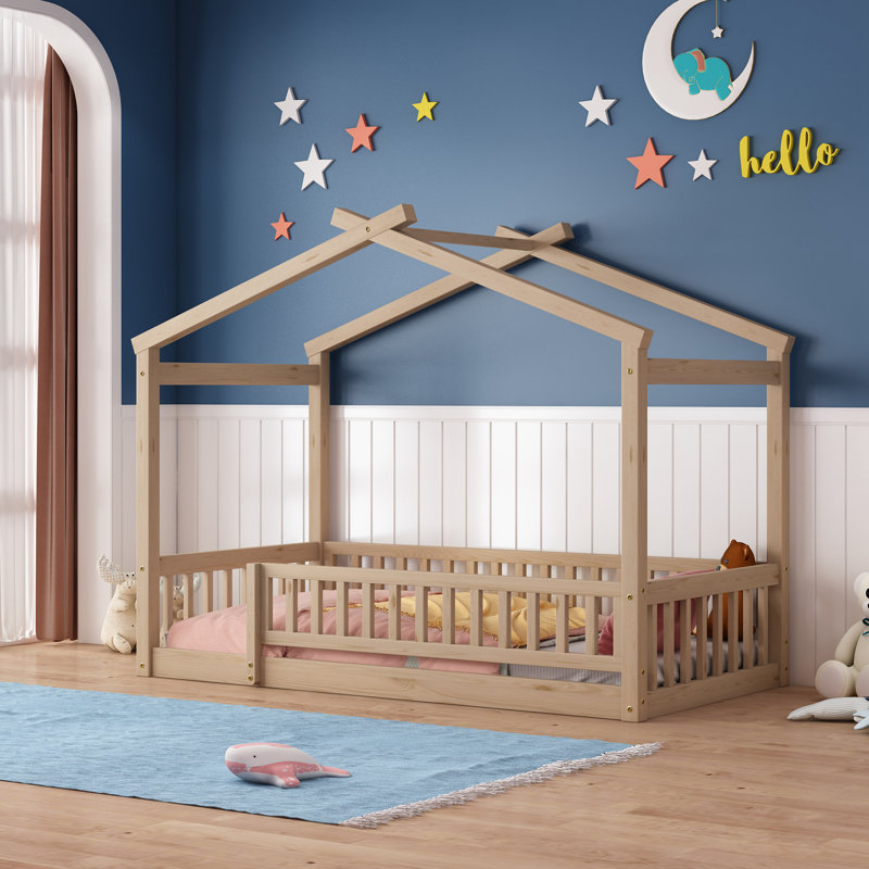 Shelocta Kids Platform, Twin, Natural