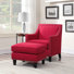 Fauteuil et repose-pieds Rodrigo