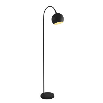 Pocola 143cm Black Task Floor Lamp