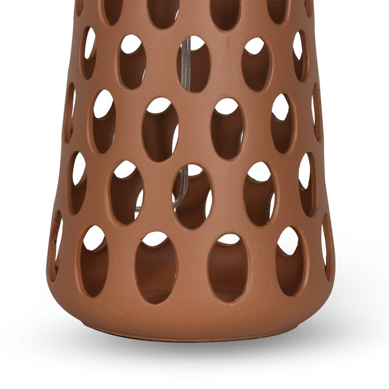 Kelvin Ceramic Table Lamp, Brown
