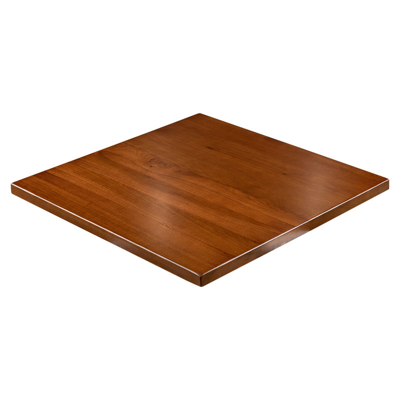 Plateau de table Kelly Kelly, Brun, H 1,5 po x l 30 po x P 30 po