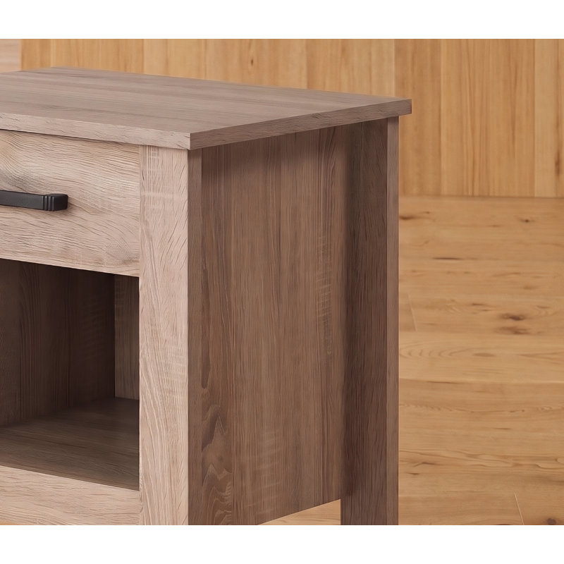 Carl Sandlewood Nightstand, Sandlewood