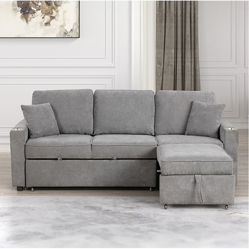 Kaling Sleeper Sofa, Gray