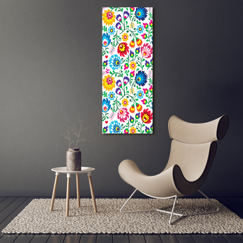 Ethnic Pattern - Wrapped Canvas Print