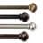 Fiske Adjustable Single Curtain Pole-23151613-23151614