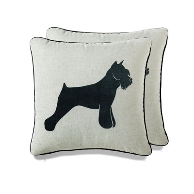  Housse de coussin Animal - ensemble de 2