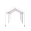 Abri de garage portatif, robuste, 2 portes et 4 fenêtres ventilées pour tondeuses à gazon, auvent pour abri d'auto, résistant avec fenêtres-123199843-123199842