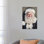 «Blue Santa II», reproduction d'art sur toile tendue
