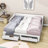 Twin Size 2 Drawers Daybed with Trundle-859160164
