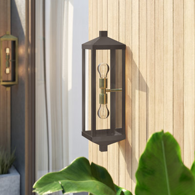 Bartek Solid Brass Wall Light