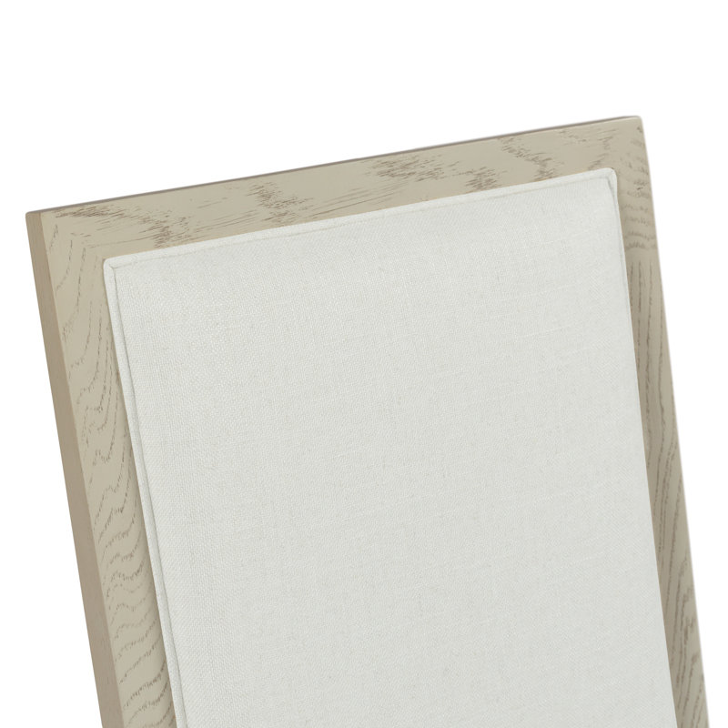 Callisto Linen Side Chair, Luna