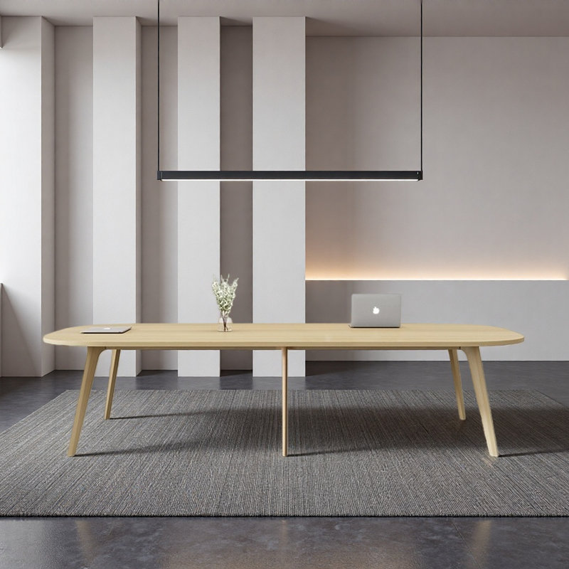Table de conférence moderne, H 29,53 po x L 78,74 po x l 47,24 po
