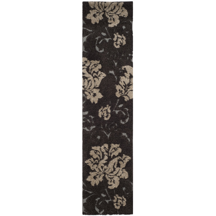 Chanhassen Shag Performance Floral Rug