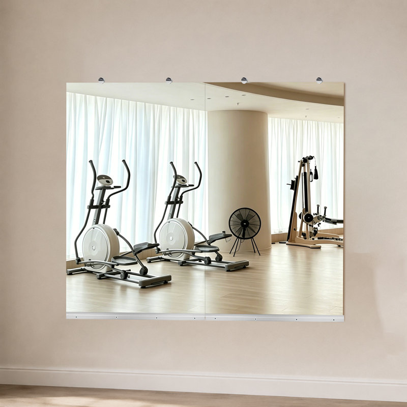Full-Length Gym Mirrors, 2 Pieces