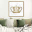 Couronne dorée - reproduction d'impression sur toile tendue-66920952-23151910