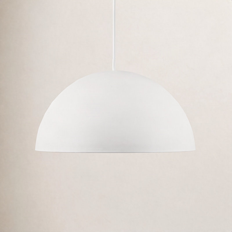 Yolo 1 - Light LED Pendant, 18" H x 35.5" W x 35.5" D, Silver