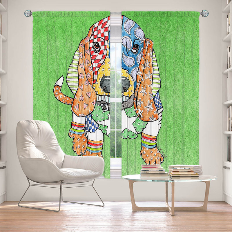 Aimen Room Darkening Curtain Pair, 40" W x 82" L