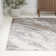 Olvin Contemporary Glam Abstract Marble Brown/Gray Rug