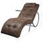 Chaise longue méridienne intérieure avec coussin en similicuir-762303962