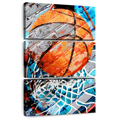 Sireci Basketball Ring Grunge