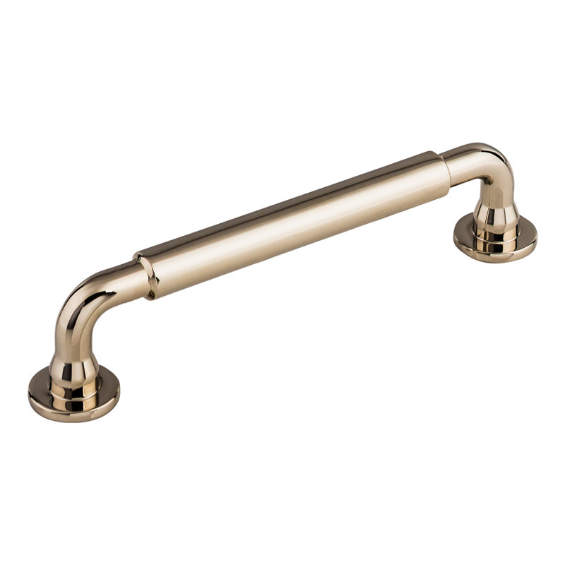 Lily 5 1/16" Center to Center Bar Pull, Polished Nickel, 5 1/16" Center to Center