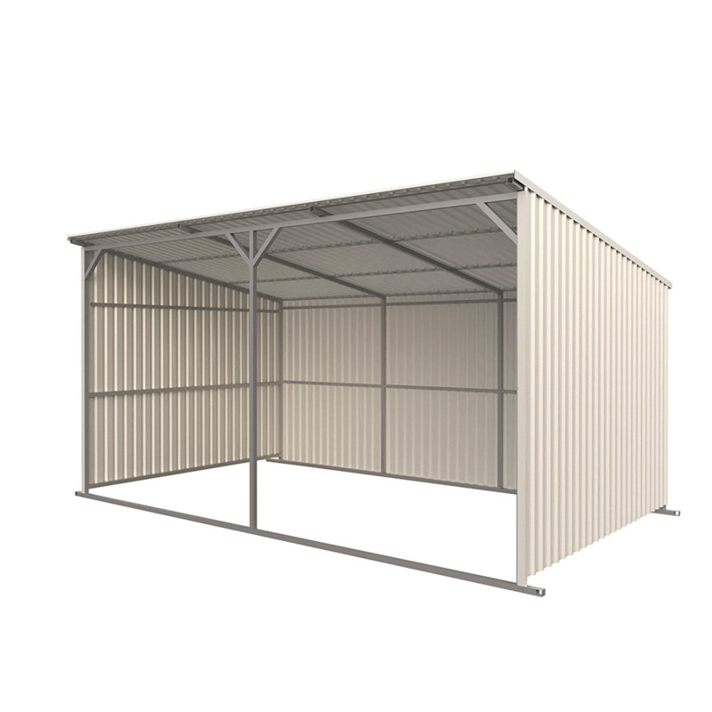 Durable Steel Sheds, Spacious Industrial Design for Multifunctional Storage