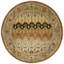 Hand Knotted Wool Chevron Area Rug-1456968127