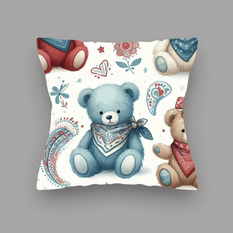Reversible Throw Pillow