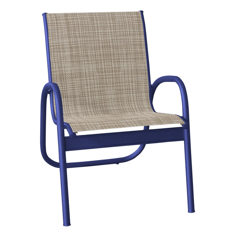 Fauteuil de patio Gardenella, Bristol taupe Sunbrella®, Désert texturé
