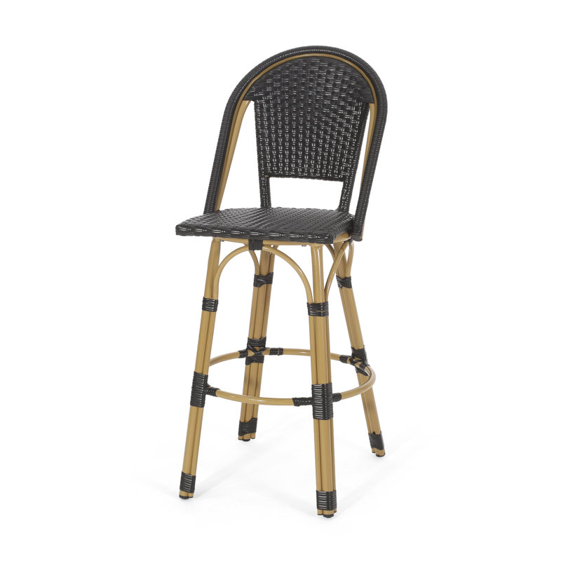 Tabouret de bar Eloisa, Noir, 2