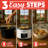 Gourmia 4.5 Quart  Digital Slow Cooker With Led Display, 5 Presets, And Locking Lid, White-121972773