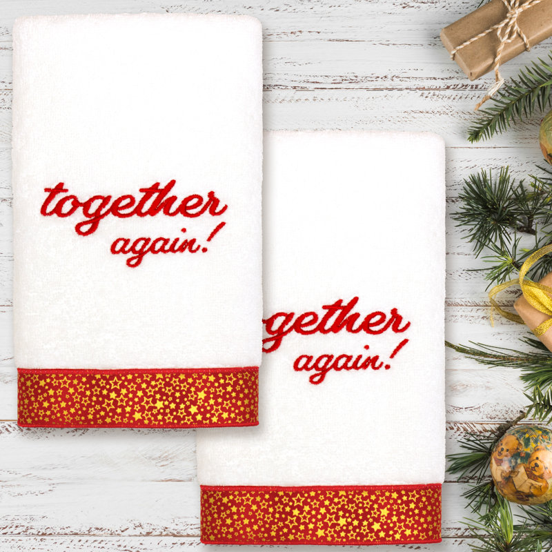 Christmas Turkish Cotton Hand Towel