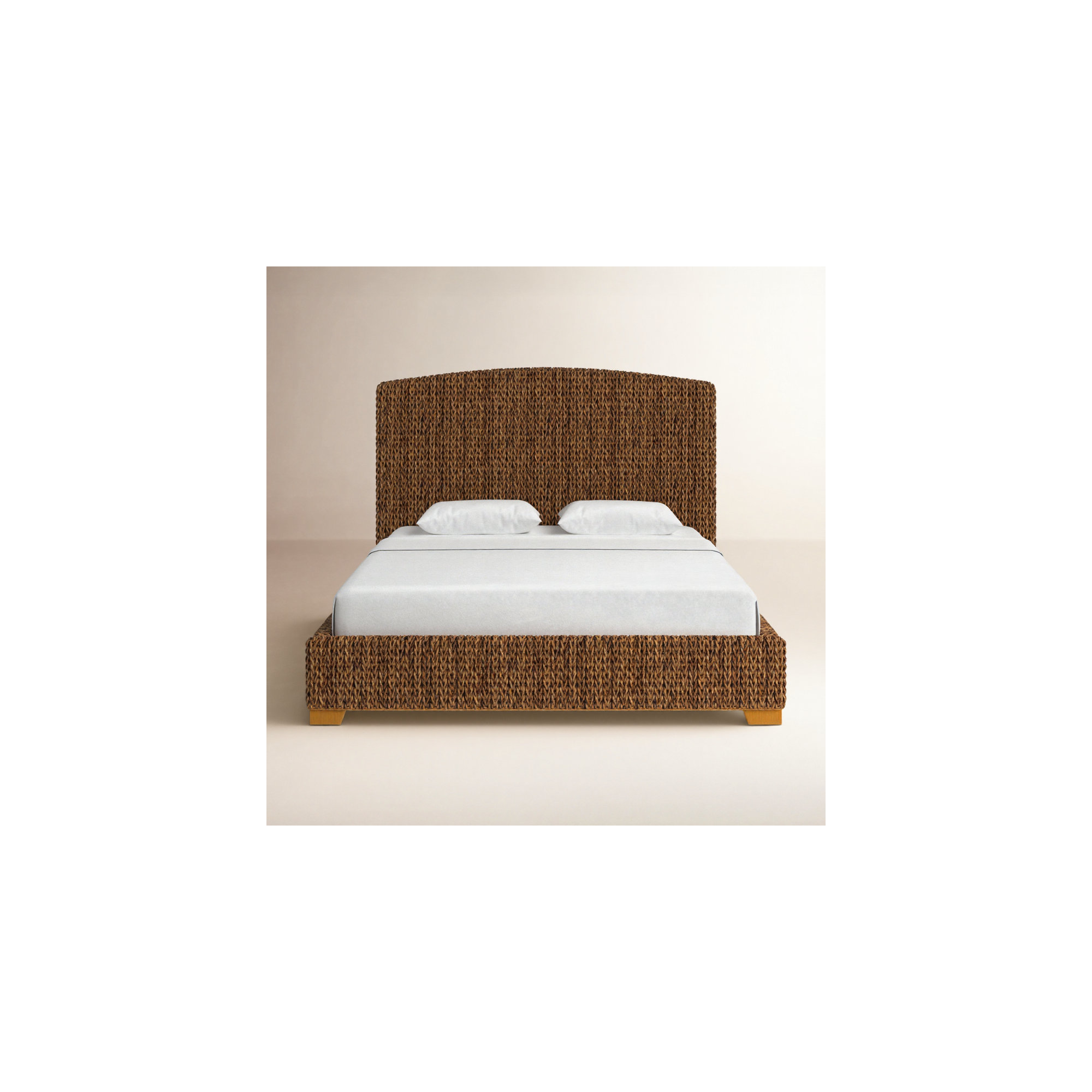 Arleen Rattan Bed, California King