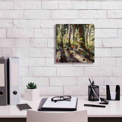 Cedar Shadows by Joanne Hastie - Wrapped Canvas Print
