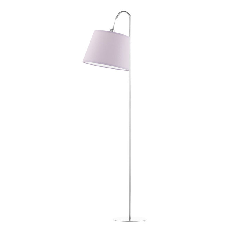 Salom 171cm Floor Lamp, Light Violet