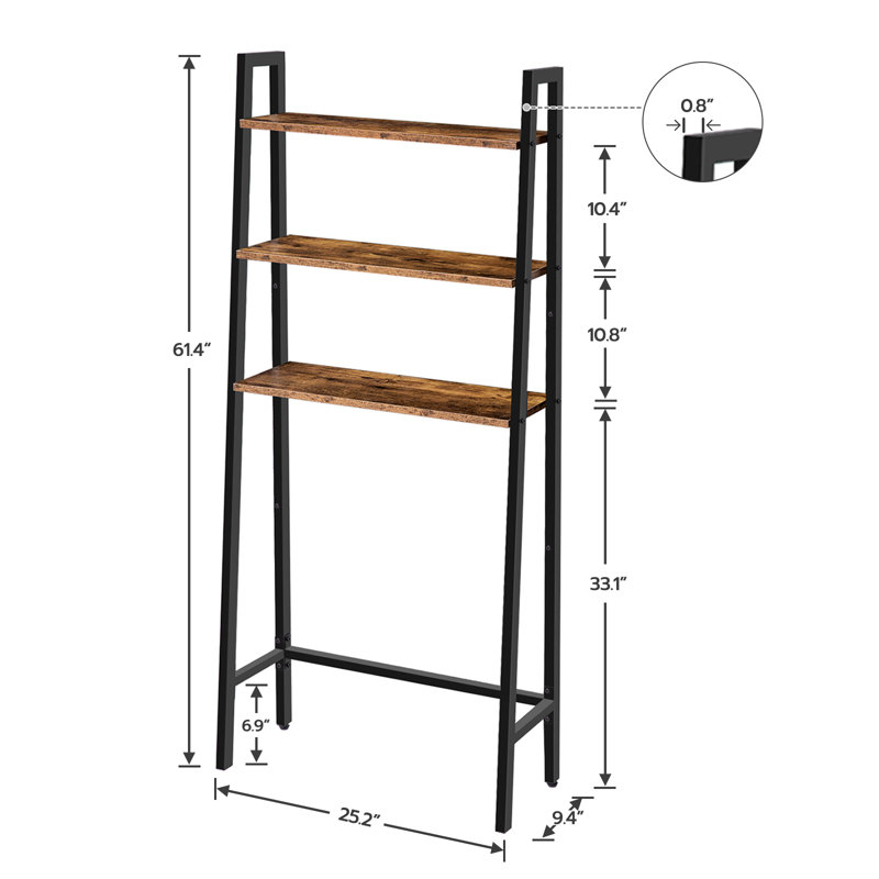 Kearius Over The Toilet Storage, Brown