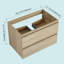 Meuble-lavabo mural 30 po (sans lavabo)-113431001