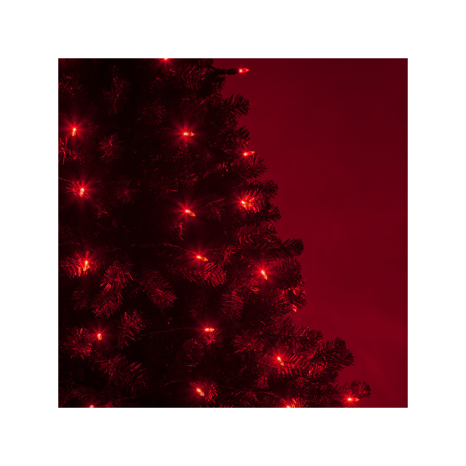 306'' LED String Lights, Red