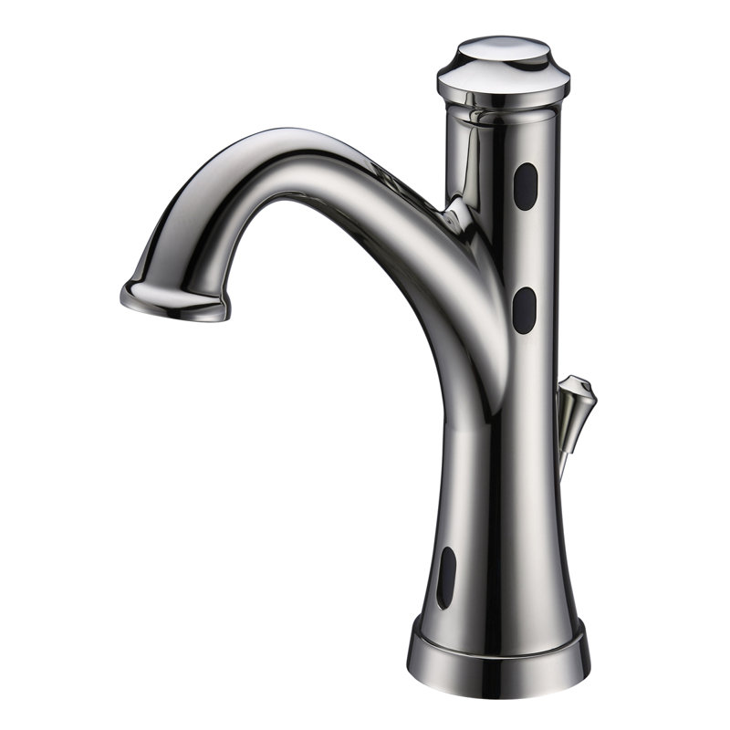 Robinet de salle de bain standard, Nickel brossé