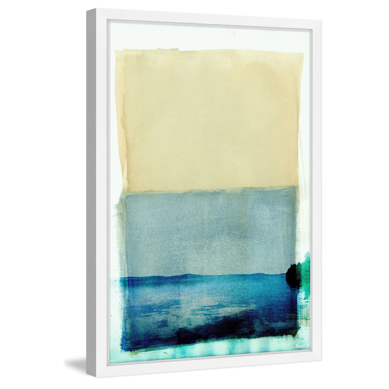 «Bondi Lake» par Parvez Taj, reproduction, H 18 po x l 12 po, Cadre blanc