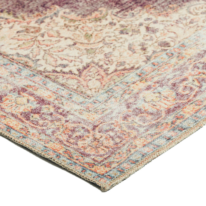 Velizar KA9 Eggplant Rug, Rectangle 5' x 7'6"