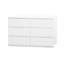 Commode 6 tiroirs Modern White-1399818939