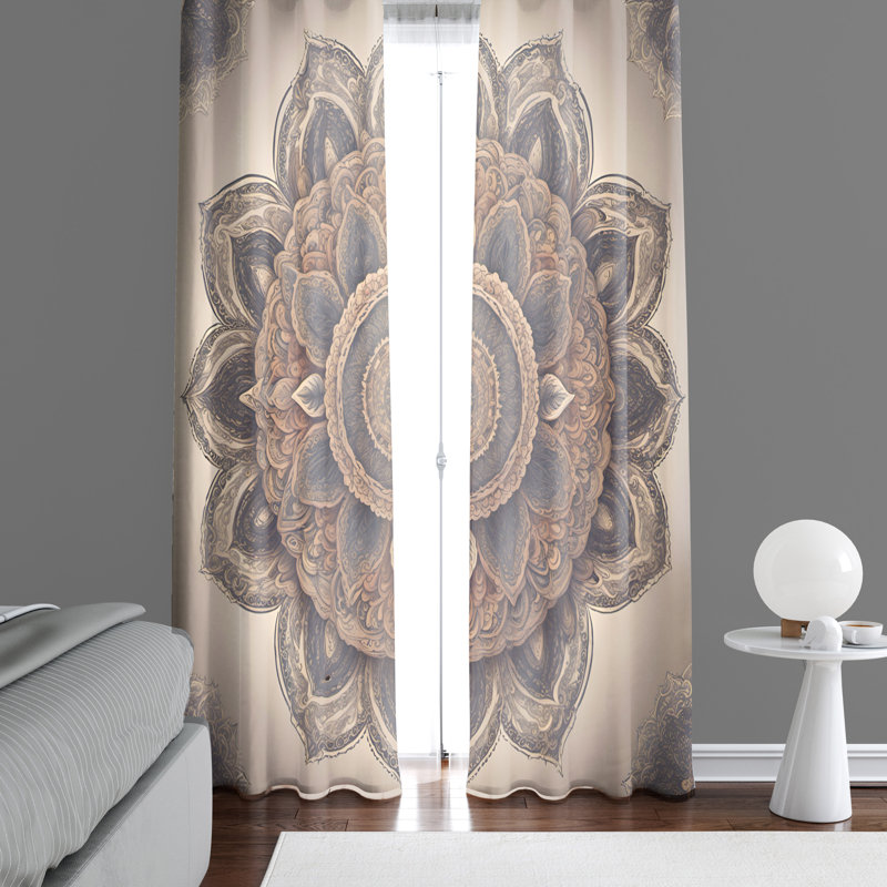 Semi Sheer Curtain Pair, 20" W x 82" L
