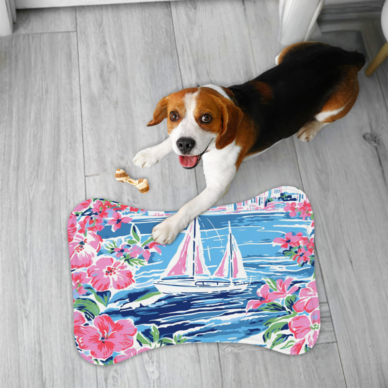 Elegant Sail Designs - Tapis d'alimentation en os 1 pièce